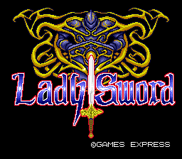 Lady Sword : Ryakudatsusareta 10-nin no Otome — Title screen